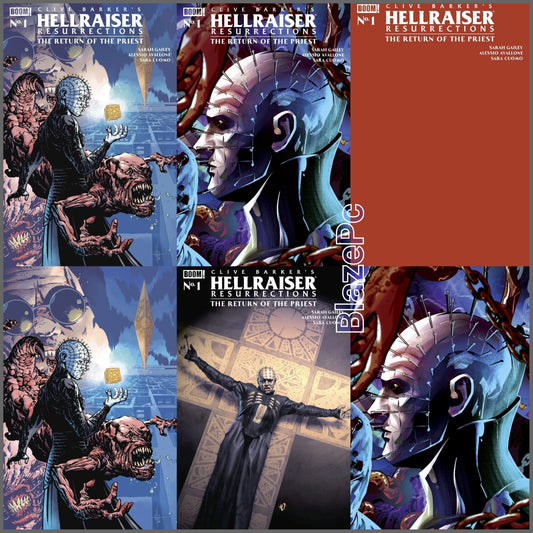 Hellraiser Resurrections Return Priest #1 A B C F G or 1:10 Options Presale 9/30