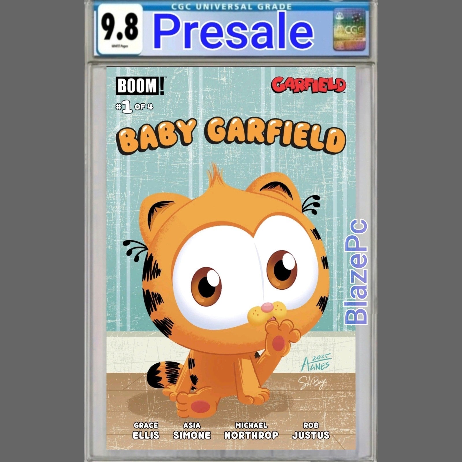 Baby Garfield #1 CGC 9.8 Cover A Agnes Garbowska 1st Print Boom! 2026 PRESALE