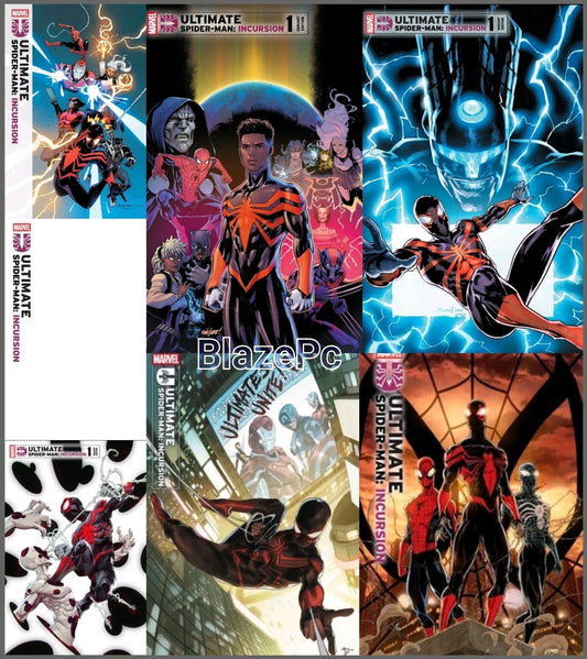 Ultimate Spider-Man Incursion #1 A B C D E Variant Set or 1:25 Options Marvel NM