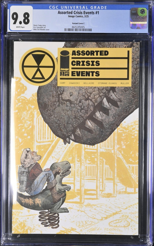 Assorted Crisis Events #1 CGC 9.8 1:25 Mundo Variant 1st Print Image Comics 2025