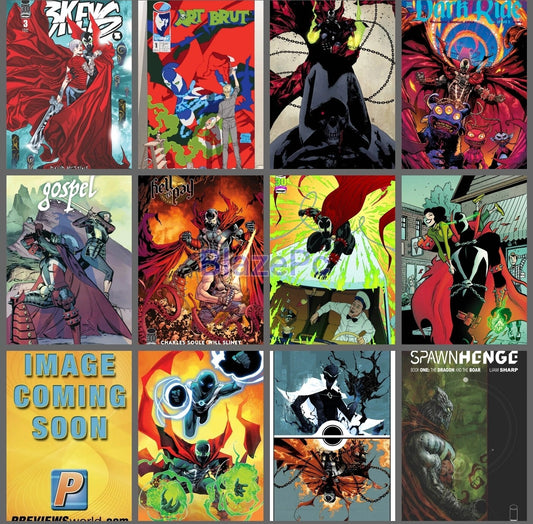 Image Spawn 2022 12 Book Variant Set Options Brut Ride Club NM
