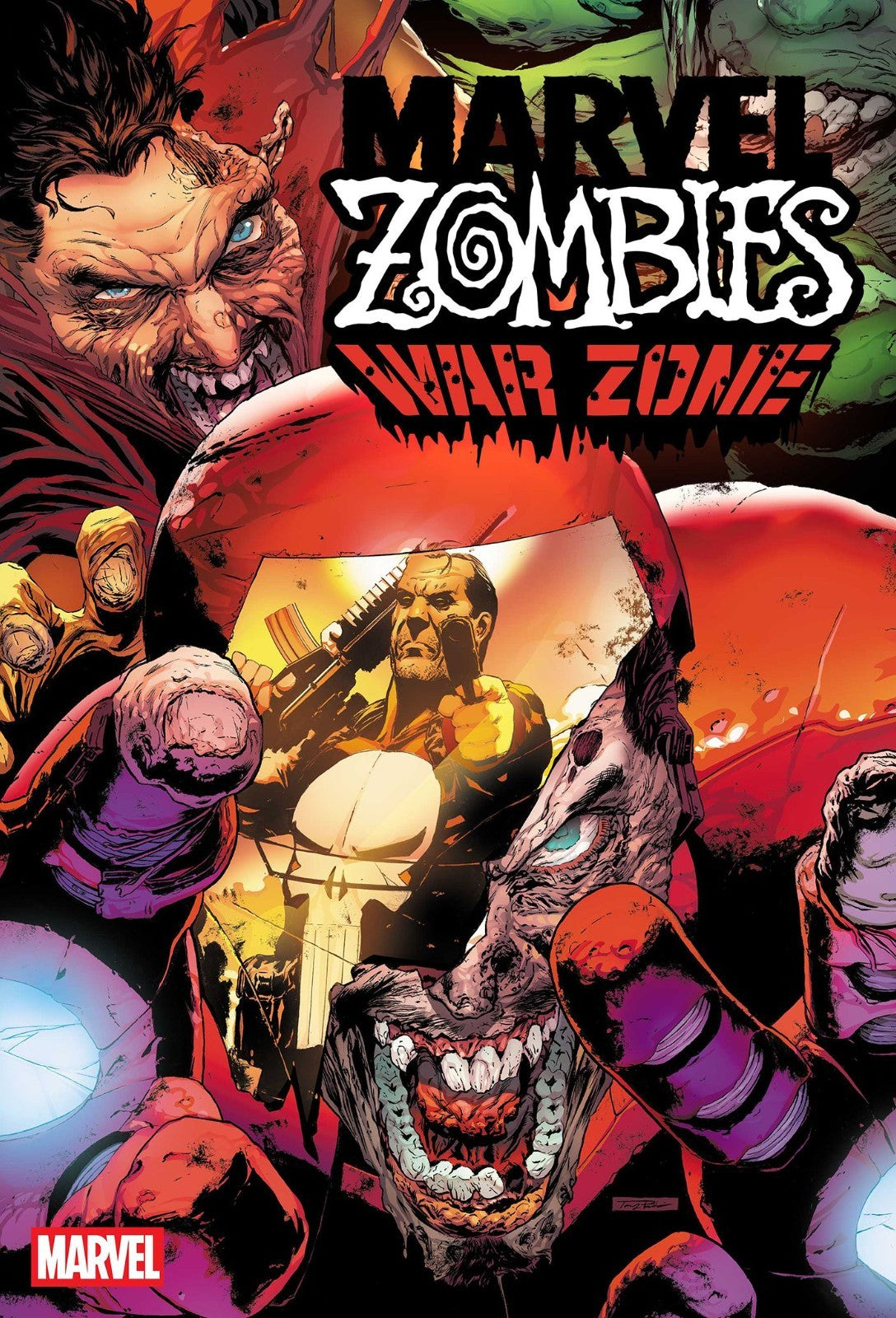 Marvel Zombies War Zone #1 Cover A B C Variant Set Options Punisher Presale 9/2
