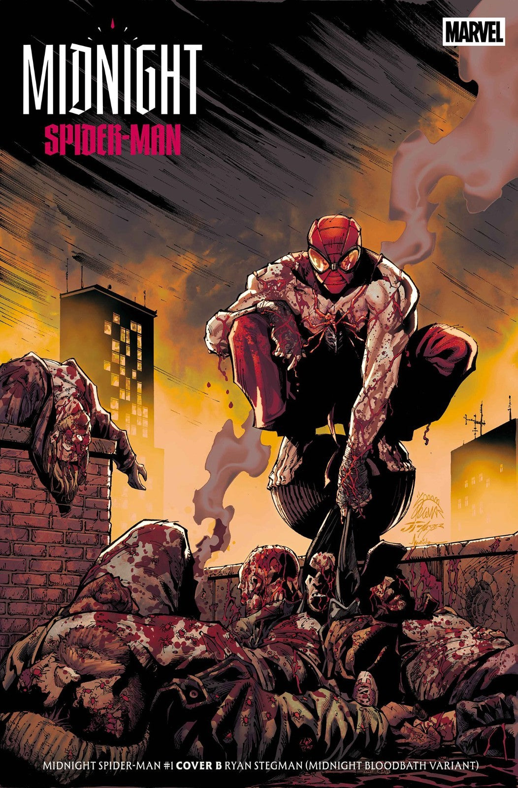Midnight Spider-Man #1 Cover A B C D F H I Variant Set Options 2026 Presale 10/7