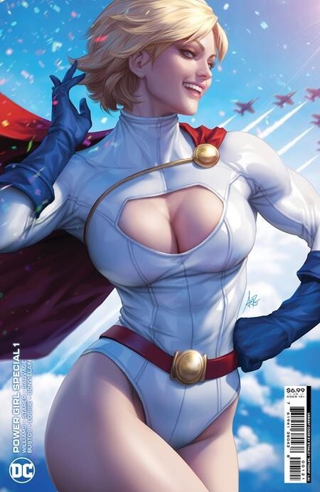 Power Girl Special #1 Cover B Stanley Artgerm Lau Card Stock Variant DC 2023 NM