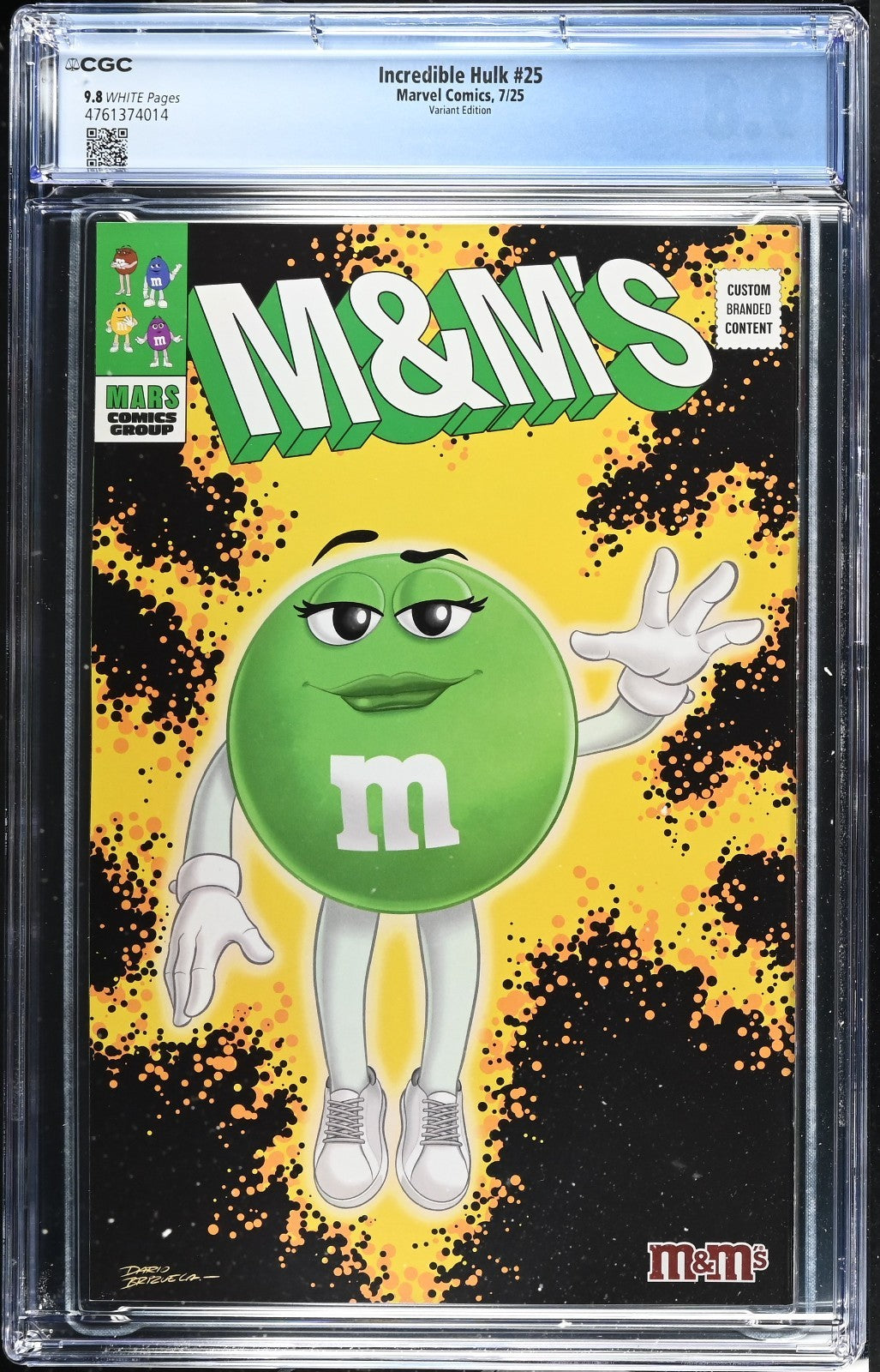 Incredible Hulk #25 CGC 9.8 Chris Giarrusso 181 Homage Variant Marvel 2025