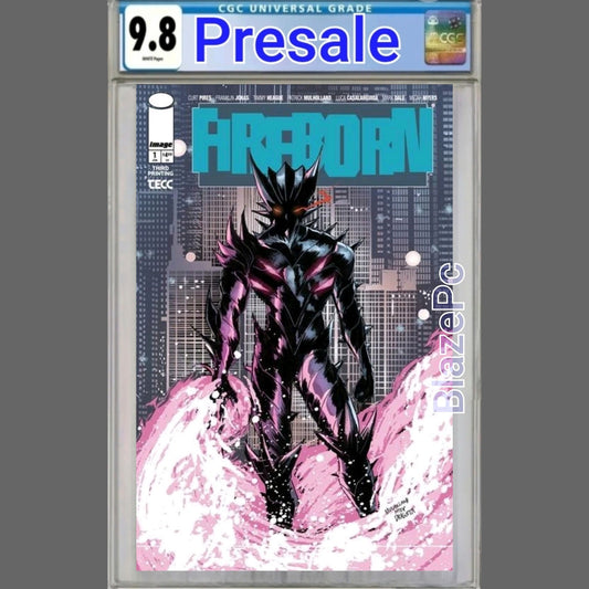 Fireborn #1 CGC 9.8 3rd Print Cover A Mulholland Image Comics 2026 PRESALE