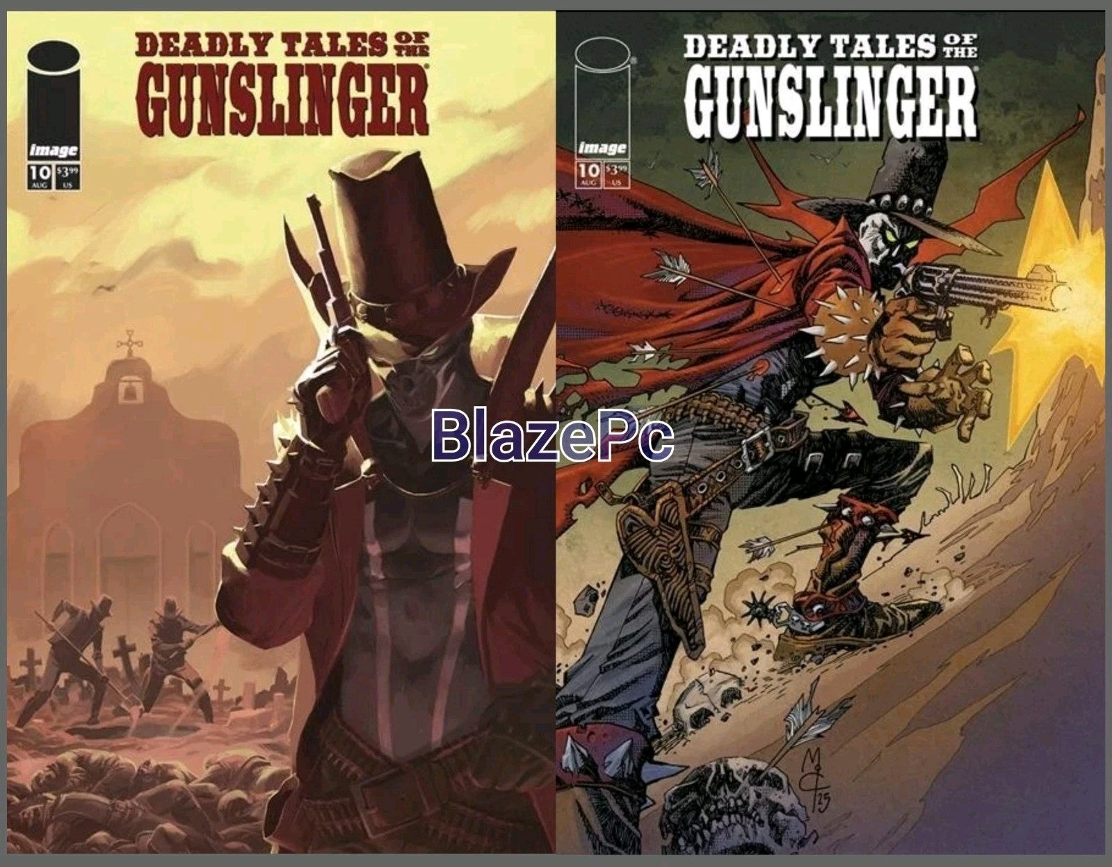 Deadly Tales of Gunslinger Spawn #10 A B Variant Set Options Image Presale 10/22