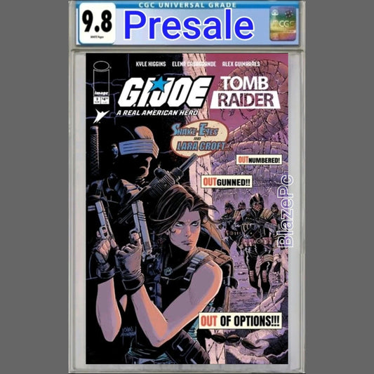 GI Joe A Real American Hero Tomb Raider #2 CGC 9.8 1:25 Mooneyham Var PRESALE