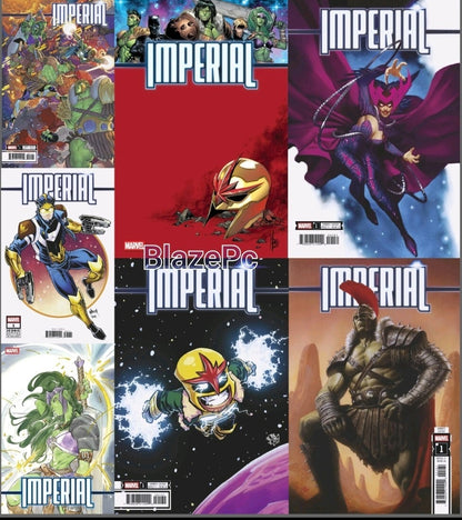 Imperial #1 Cover A B C D E F G Variant Set 1:25 1:50 Options Hickman Marvel NM