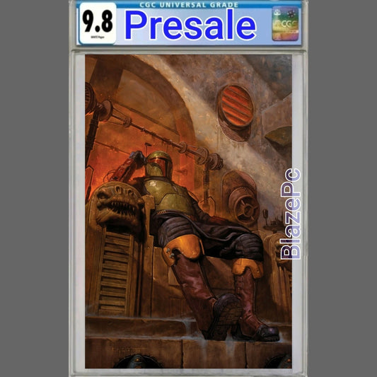 Star Wars The Book of Boba Fett #1 CGC 9.8 1:50 Gist VIRGIN Variant 2026 PRESALE