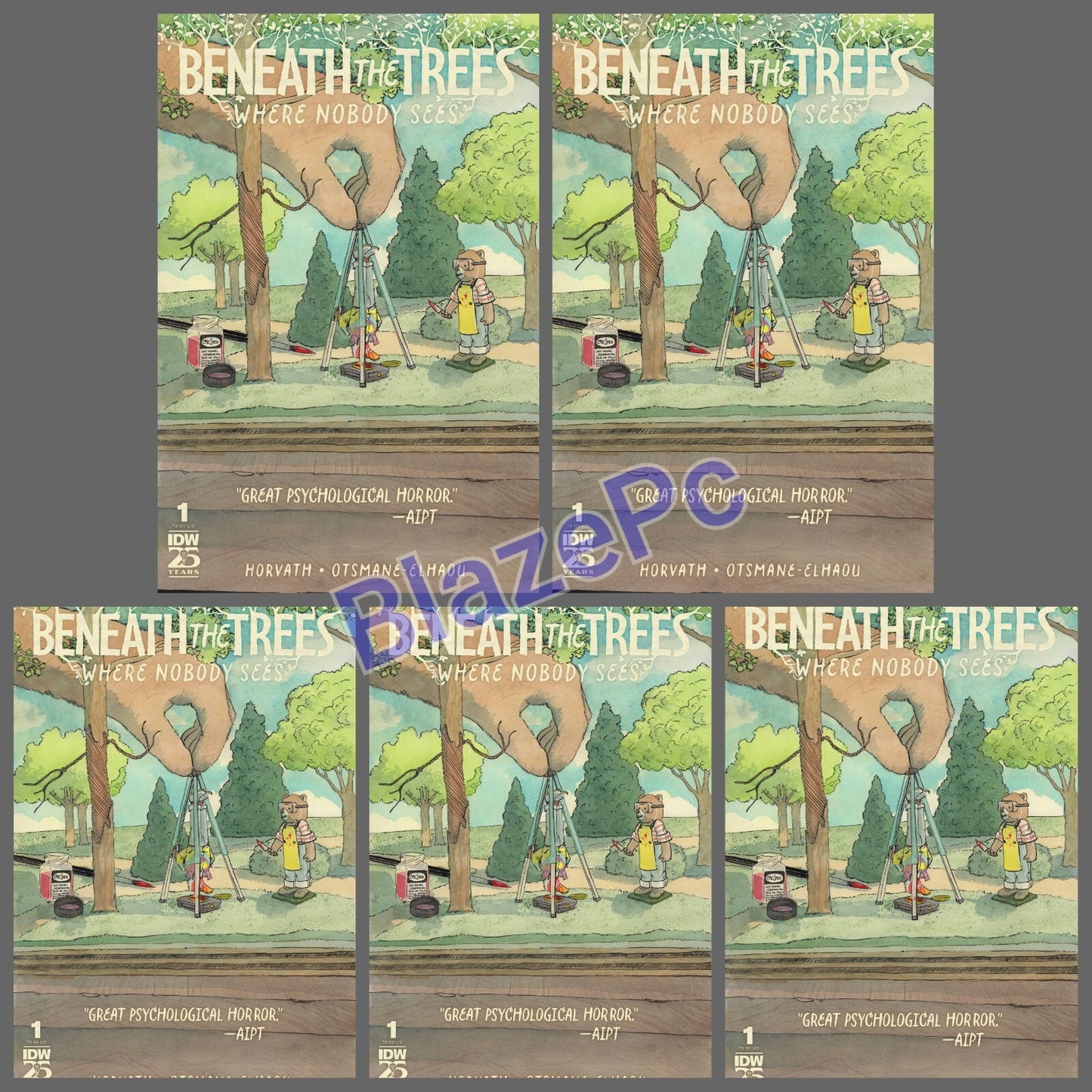 Beneath The Trees Where Nobody Sees #1 3rd Print Variant Options IDW 2024 NM