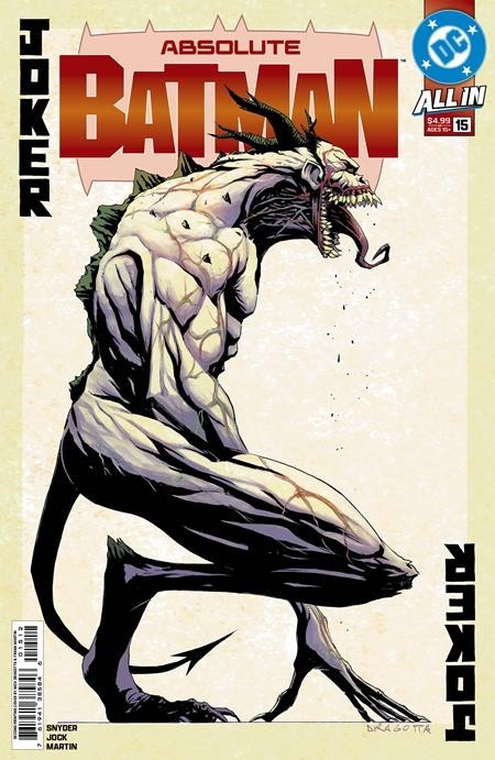 Absolute Batman #15 2nd Print Cover A B C D E F Variant Set Options Presale 2/11