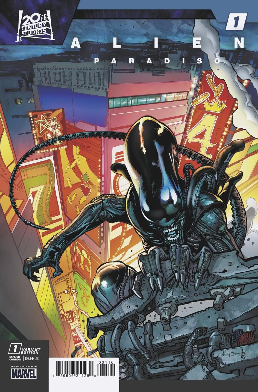 Alien Paradiso #1 Cover A B C Variant Set or 1:25 Options Romulus Marvel 2024 NM