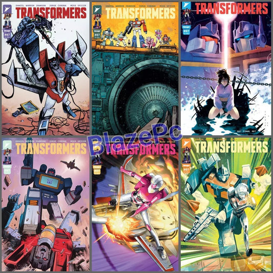 Transformers #7 Cover A B Variant Set or 1:10 1:25 1:50 1:100 Options 2024 NM