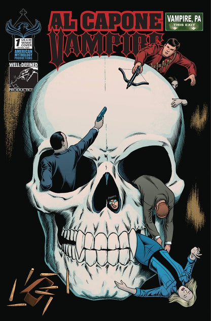 Al Capone Vampire #1 Cover A B Variant Set Options Comics 2023 NM
