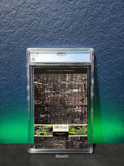 W0rldtr33 #1 CGC 9.8 1:25 Bill Sienkiewicz D Variant NOT recalled version Image