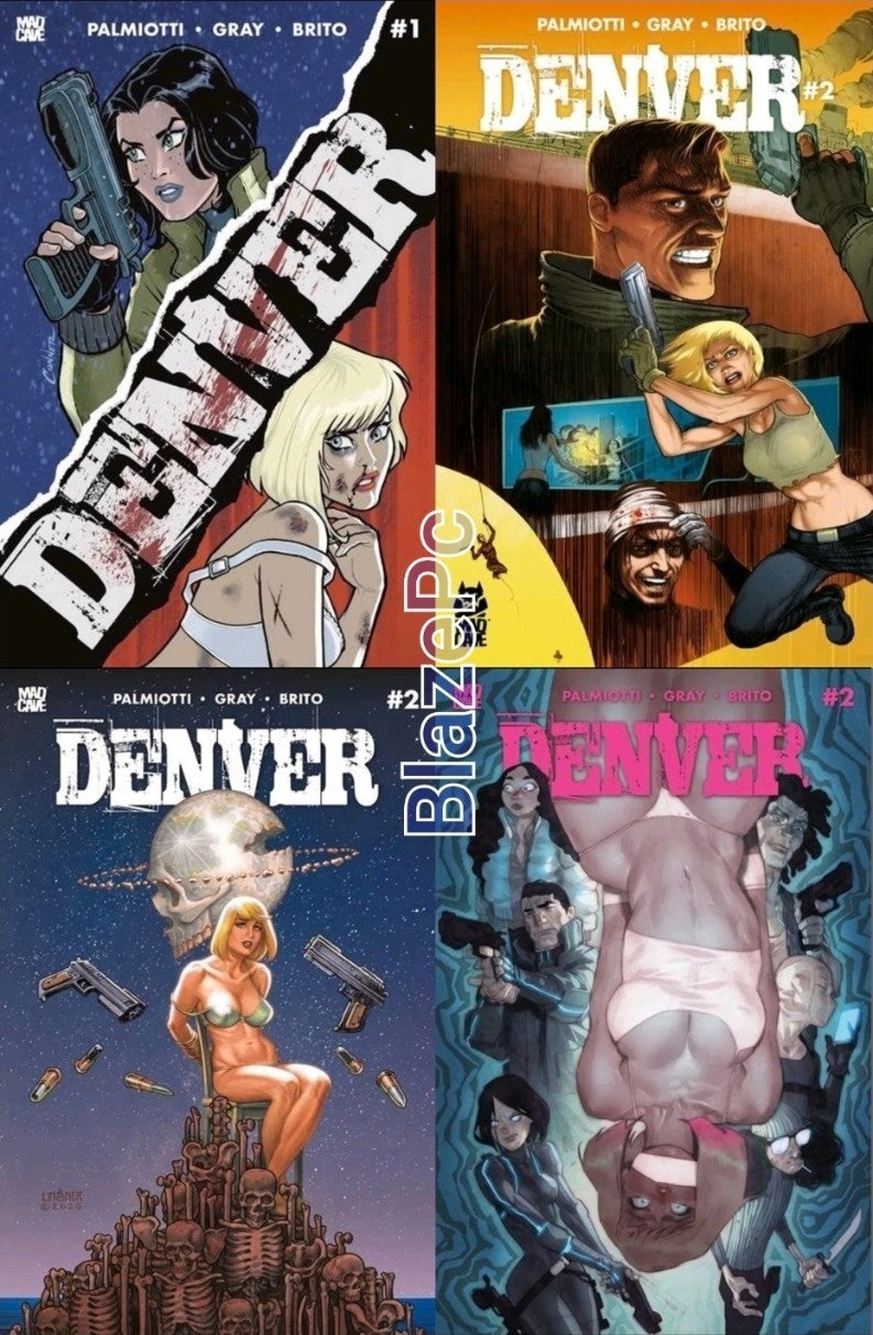 Denver #2 Cover A B C D Variant Set Options Mad Cave Studios Presale 9/30