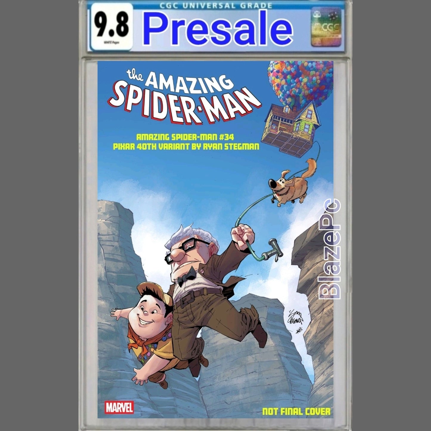 Amazing Spider-Man #34 CGC 9.8 Stegman Pixar 40th Anniversary Variant PRESALE