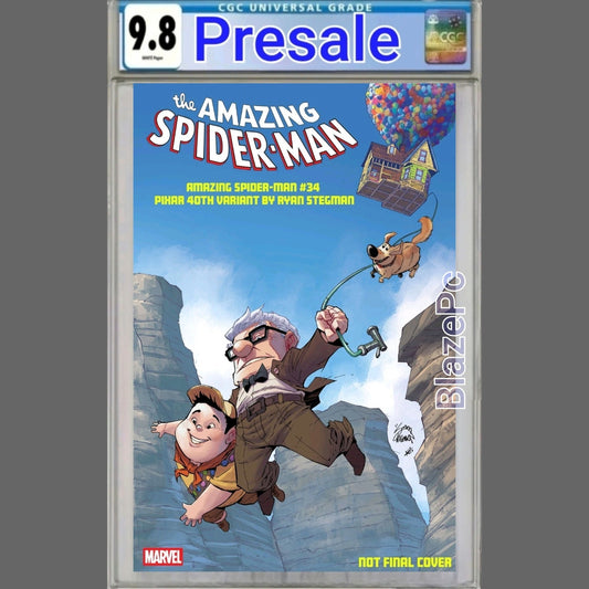 Amazing Spider-Man #34 CGC 9.8 Stegman Pixar 40th Anniversary Variant PRESALE