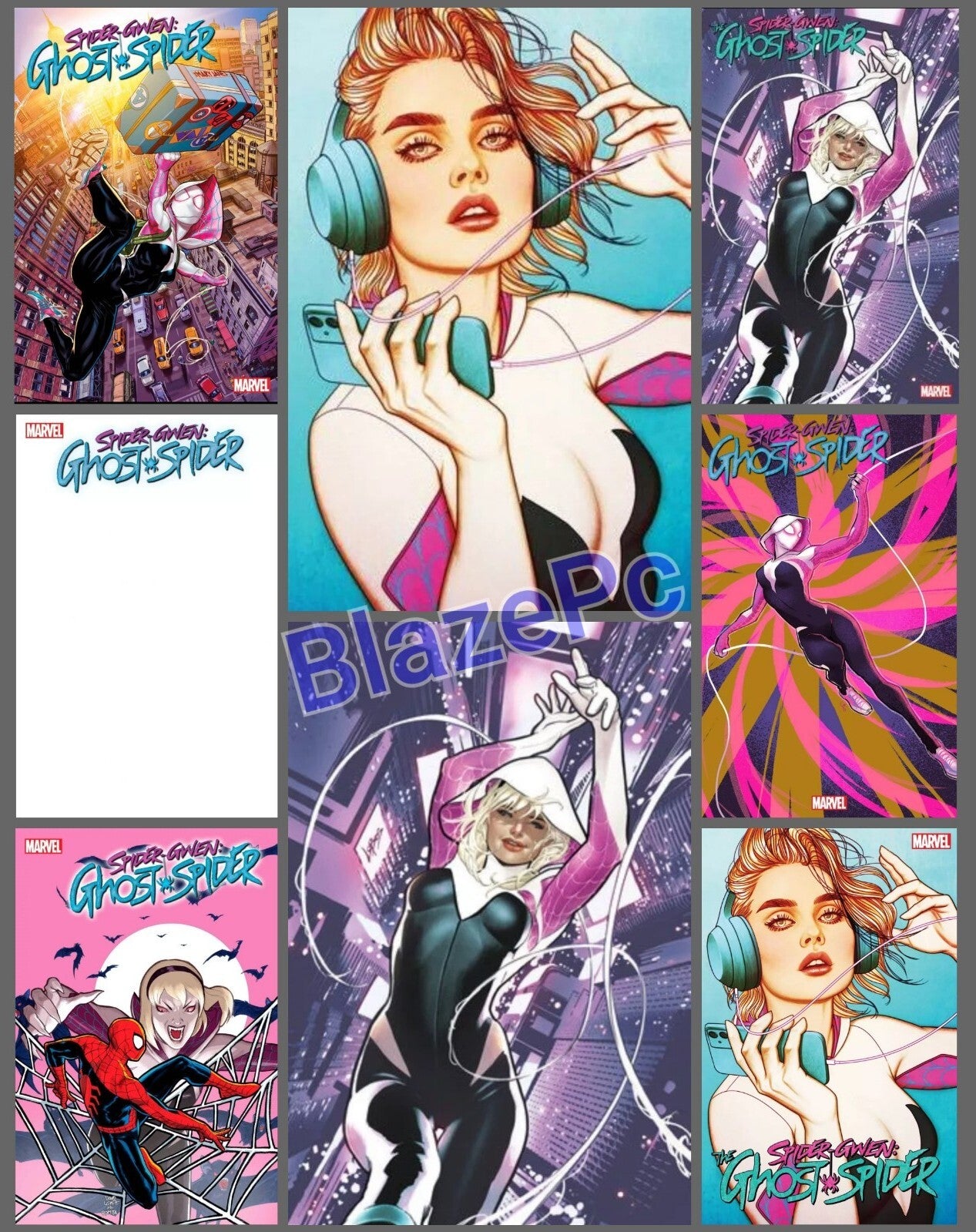 Spider-Gwen Ghost-Spider #1 A B C D E F Variant Set or 1:50 1:100 Option 2024 NM