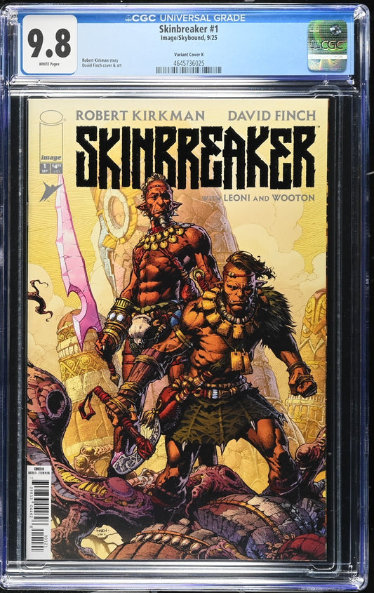 Skinbreaker #1 CGC 9.8 One Per Store Surprise Cover K Variant Kirkman 2025