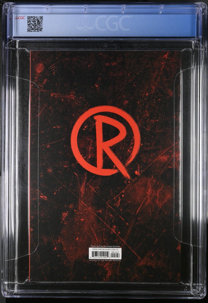 TMNT The Last Ronin #1 CGC 9.8 Thank You 2nd Print Red Logo Variant IDW 2020