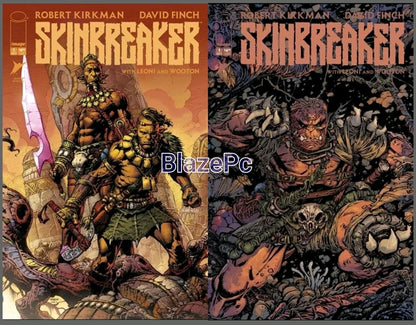 Skinbreaker #1 2nd Print Cover A B Variant Set Options Kirkman Presale 10/29
