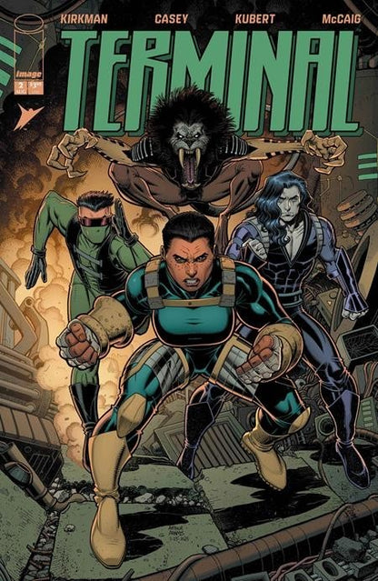 Terminal #2 Cover A B C Variant Set Options Kirkman Image Comics Presale 8/26