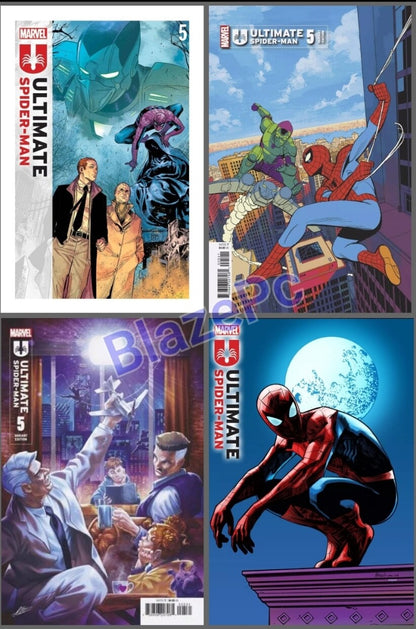 Ultimate Spider-Man #5 Cover A B C Variant Set or 1:25 Options 2024 NM