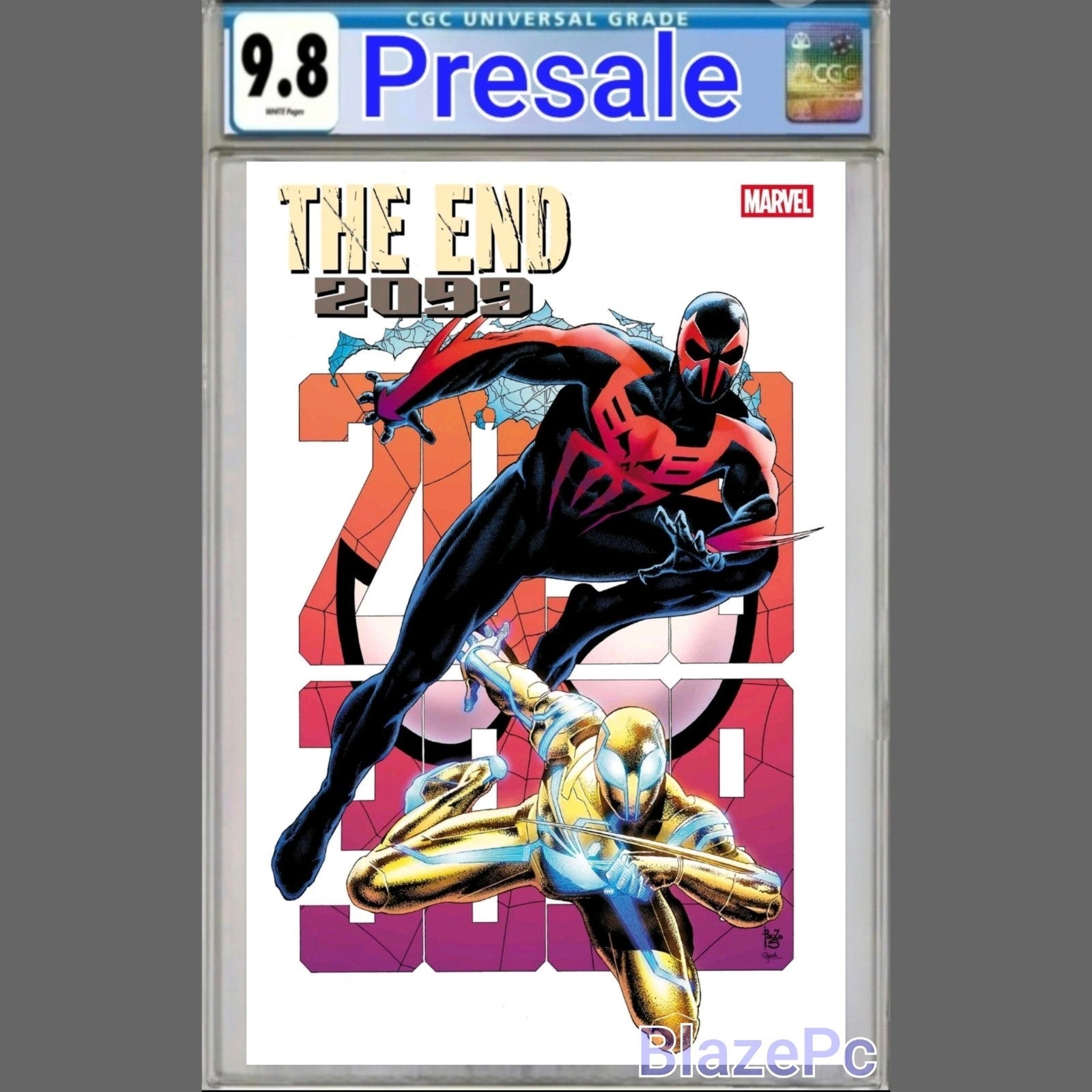 The End 2099 #1 CGC 9.8 Paulo Siqueira Variant Marvel 2025 PRESALE
