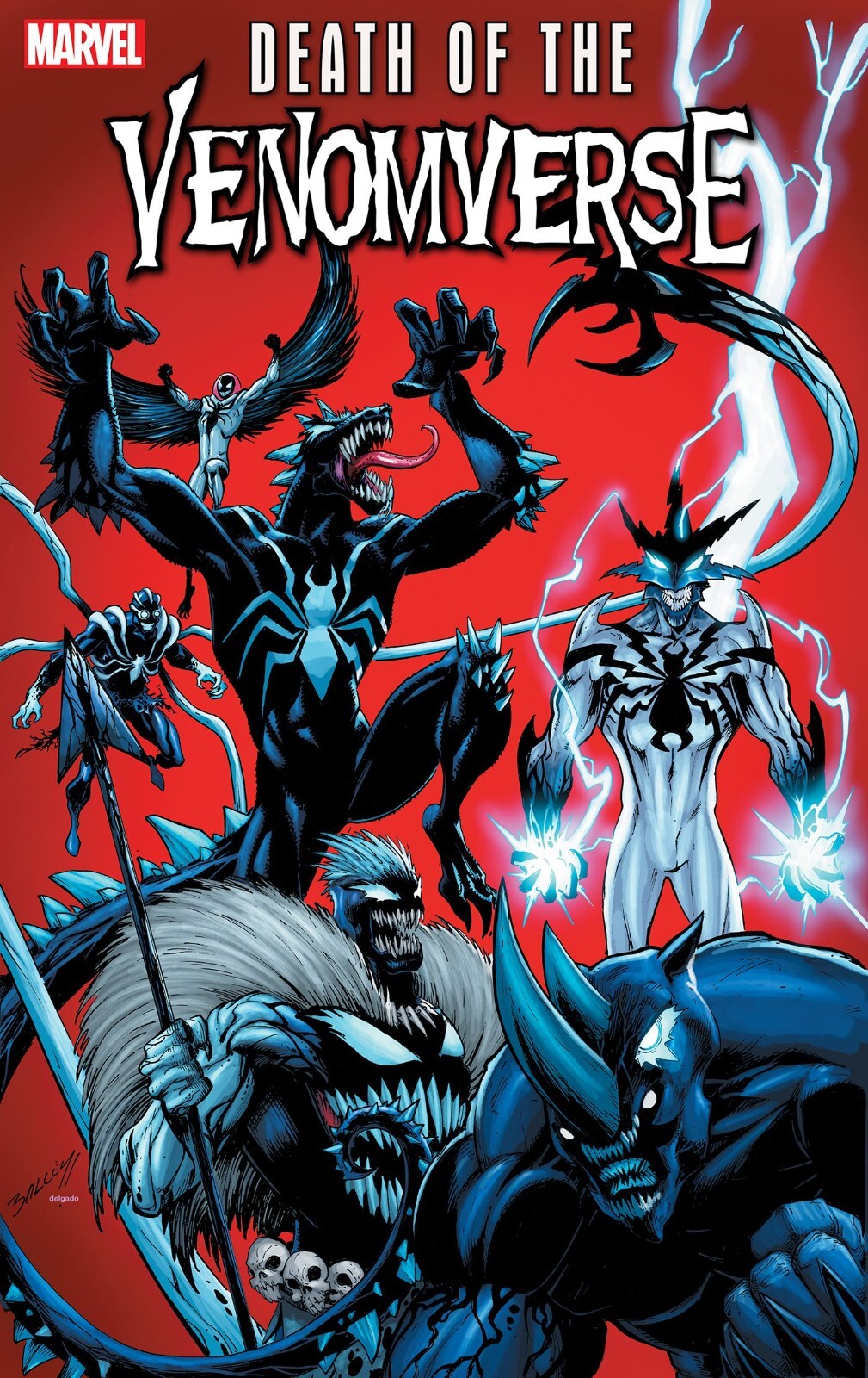 Death of the Venomverse #2 A B C D E F Variant Set or 1:10 Options 2023 NM