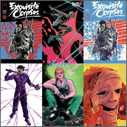 Exquisite Corpses #10 Cover A B C D Variant Set or 1:25 1:50 Option Presale 2/18