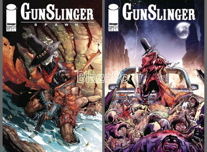 Gunslinger Spawn #37 Cover A B Variant Set Option Image Comics 2024 NM