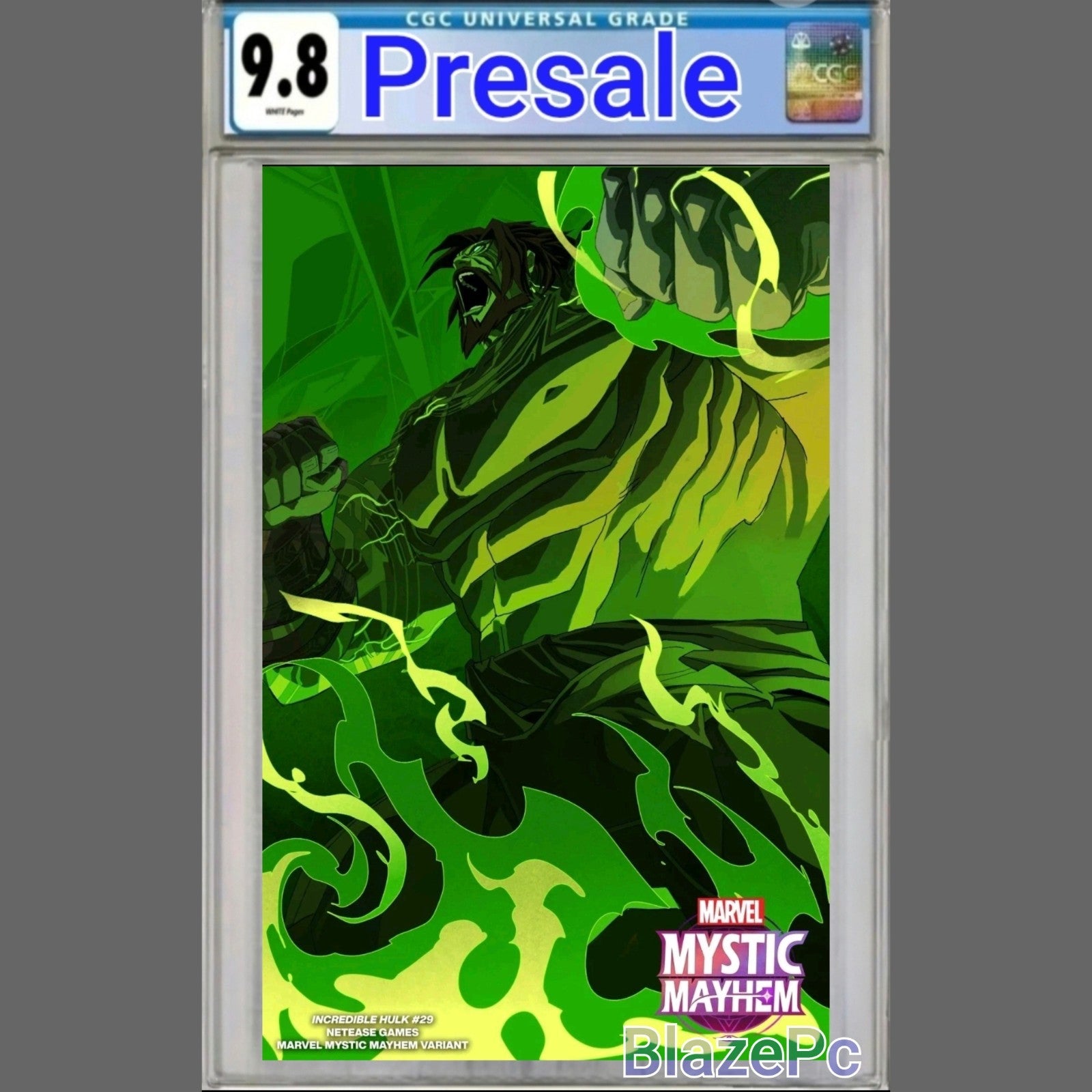 Incredible Hulk #29 CGC 9.8 Marvel Netease Variant 2025 PRESALE