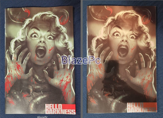 Hello Darkness #1 FOIL Variant Set SDCC 2024 Comic Con PX Exclusive LE 250 /500