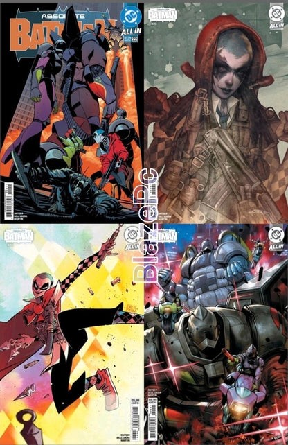 Absolute Batman #22 Cover A B C D Variant Set or 1:25 Options DC Presale 7/8