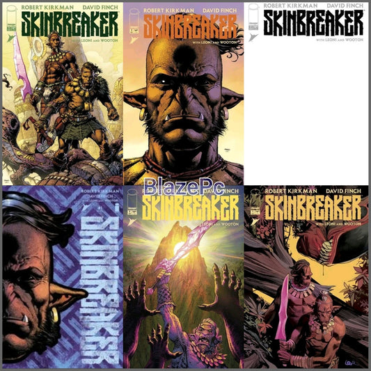 Skinbreaker #1 Cover A B I J Variant Set 1:10 1:25 Options Kirkman Presale 9/24