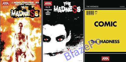 The Madness #6 Cover A B C Variant Set Options AWA Comics 2024 NM
