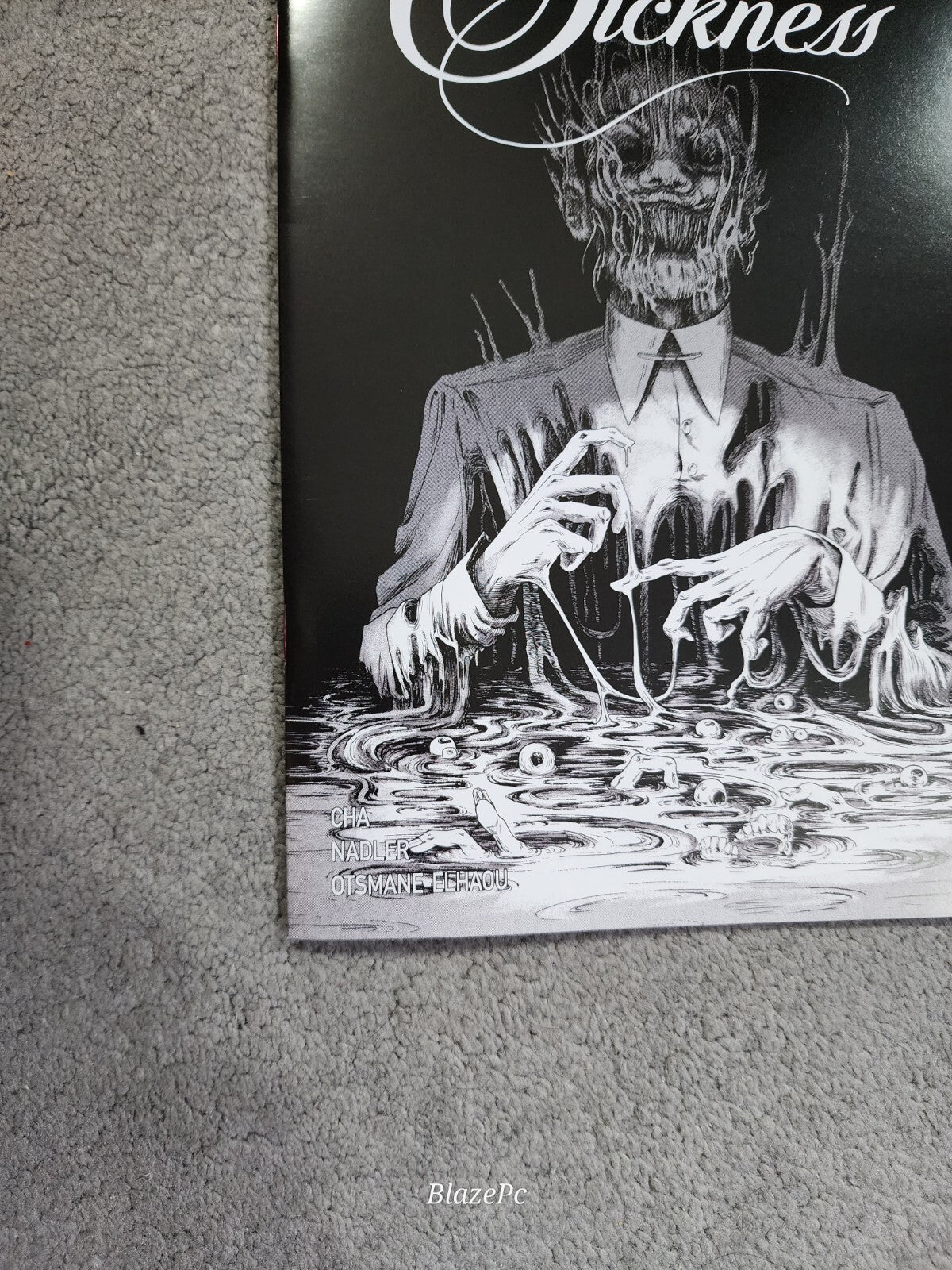 The Sickness #1 Jenna Cha Exclusive Variant Nadler Uncivilized Comics NM+ Pics