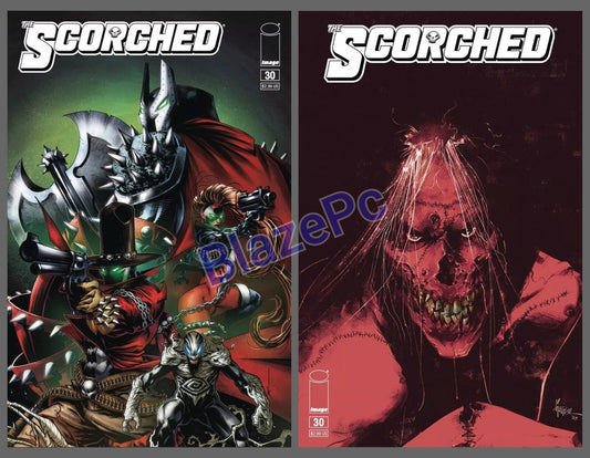 The Scorched #30 Cover A B Variant Set Options Spawn Image 2024 NM