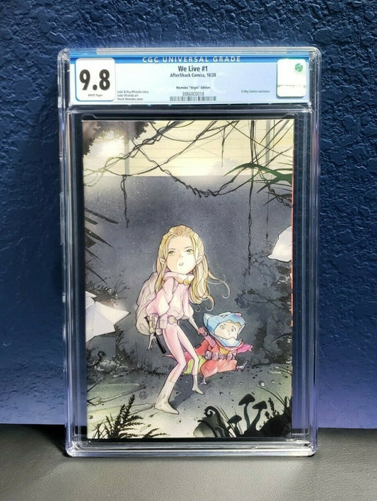 We Live #1 CGC 9.8 Peach Momoko Virgin Variant Aftershock Comics