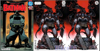 Absolute Batman #1 10th Print Cover A B C Variant Set Options DC Presale 1/21