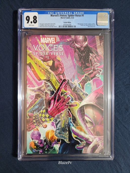 Marvel Voices Spider-Verse #1 CGC 9.8 John Giang Variant Marvel Comics 2023