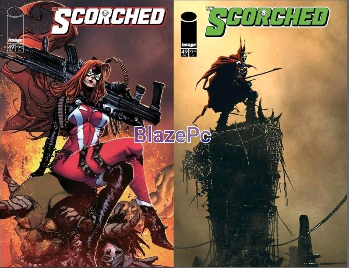 Spawn Scorched #49 Cover A B Variant Set Options Image Comics 2026 Presale 3/4