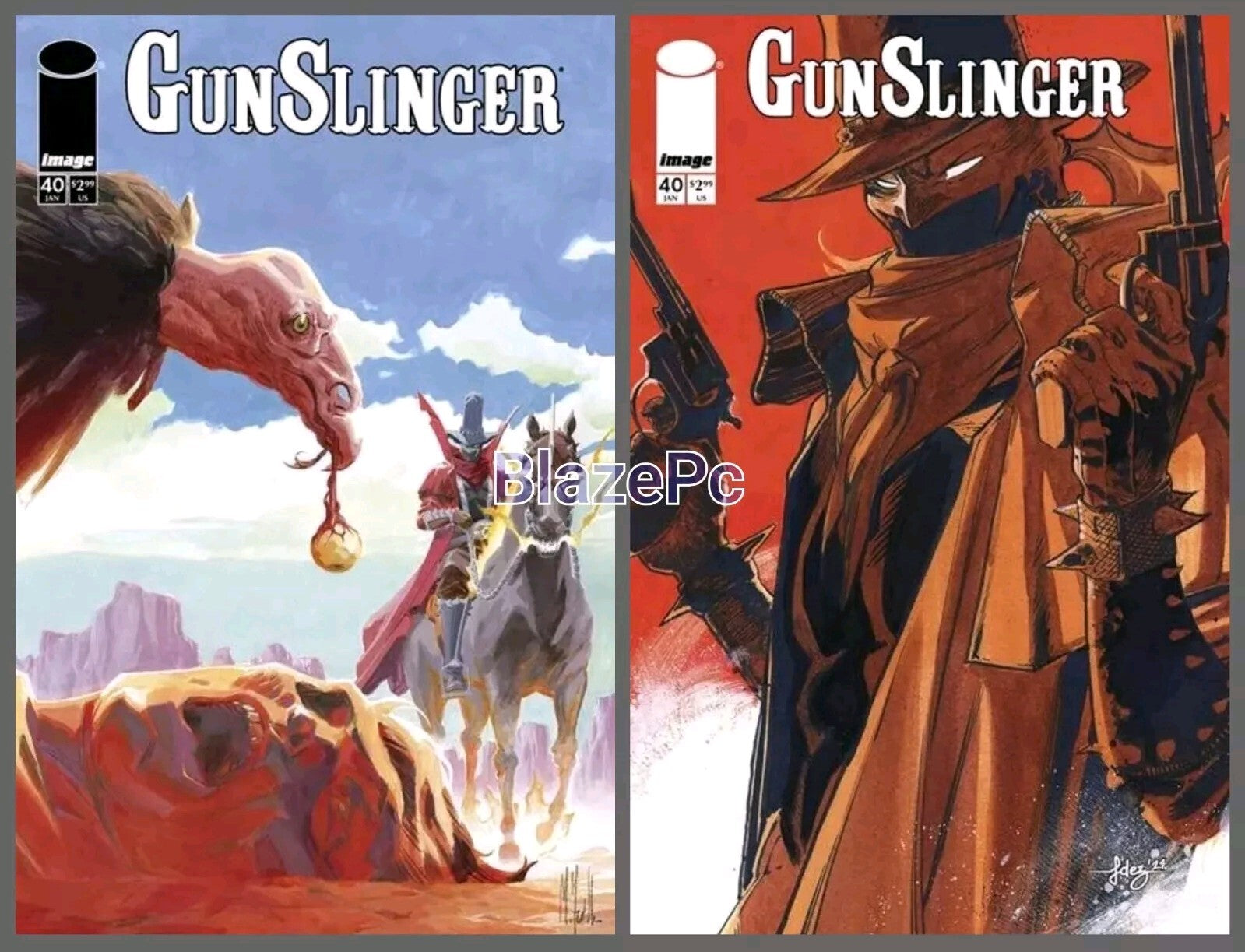 Gunslinger Spawn #40 Cover A B Variant Set Option Image Comics 2025 NM