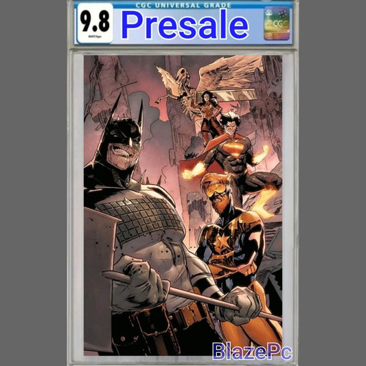 DC K.O. #1 CGC 9.8 3rd Print Cover A Javier Fernandez Variant Absolute PRESALE