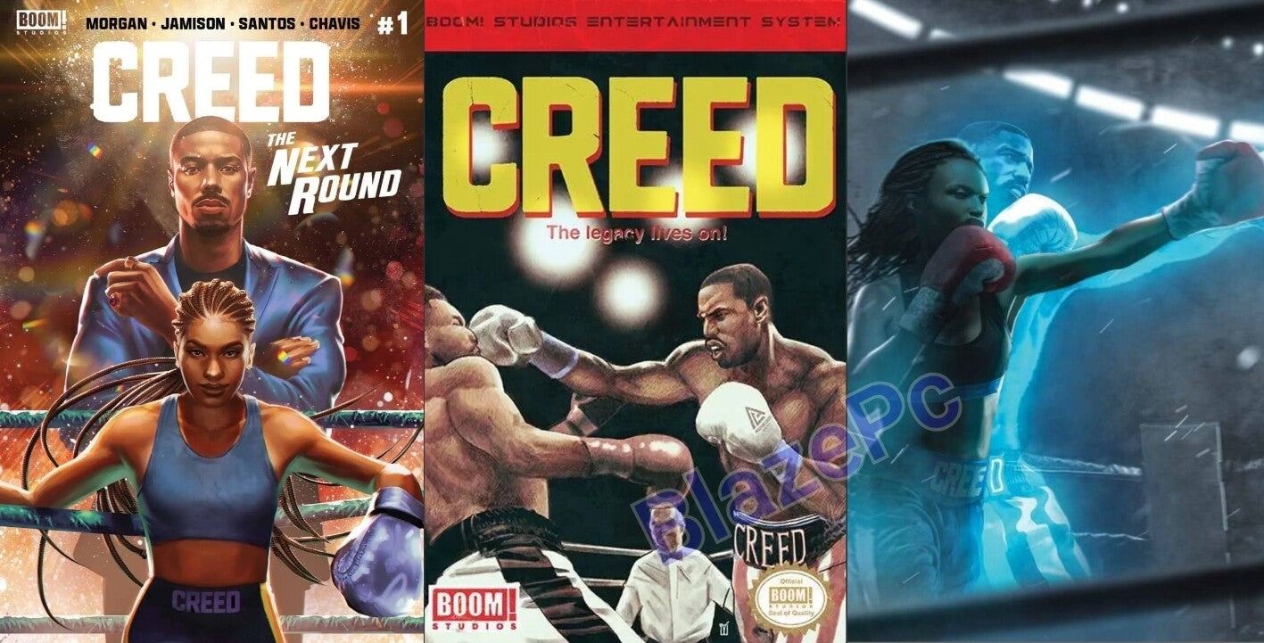 Creed Next Round #1 Cover A B G Variant Set or 1:10 1:25 1:50 Options Boom! NM
