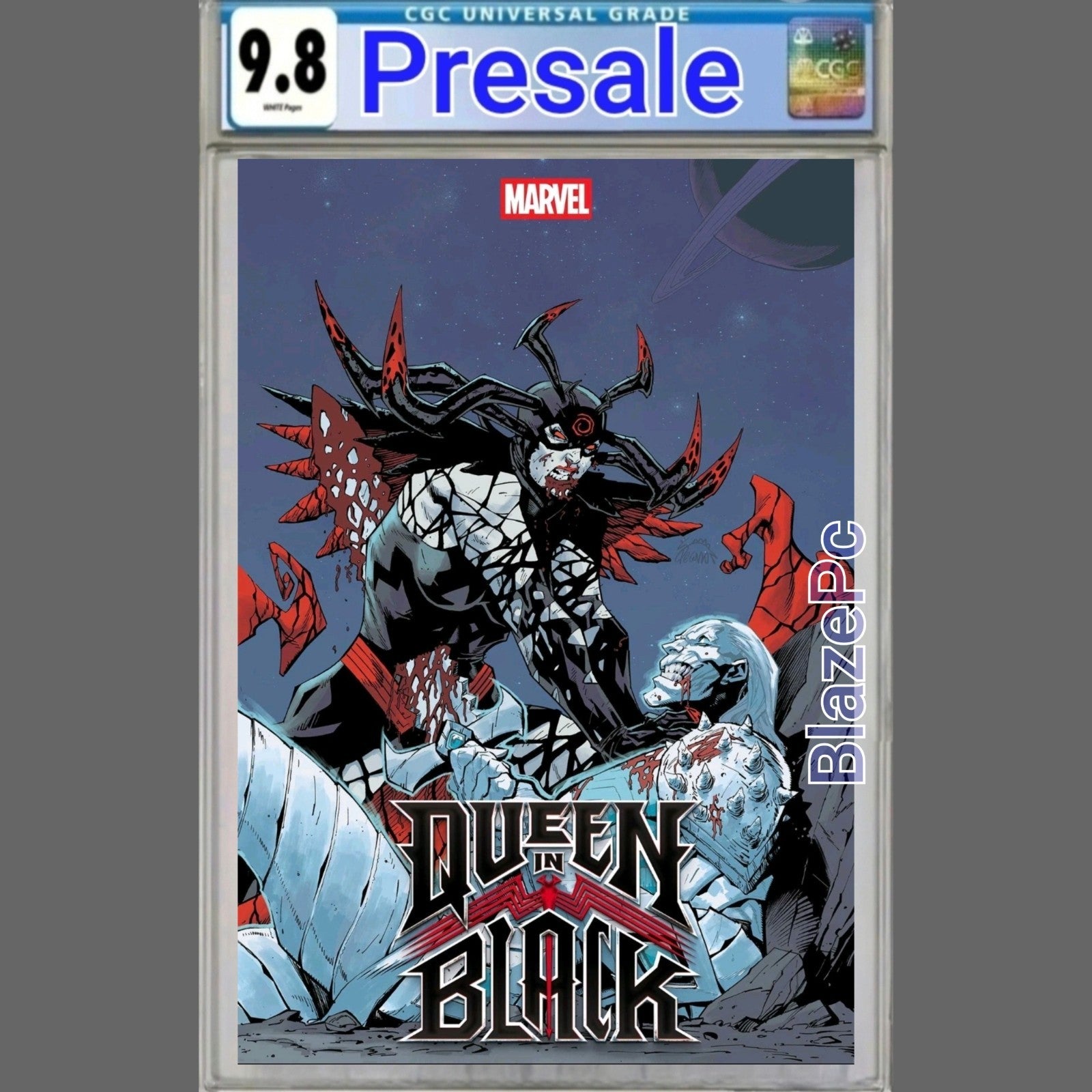 Queen In Black #4 CGC 9.8 Ryan Stegman Cover A 1st Print Marvel 2026 PRESALE