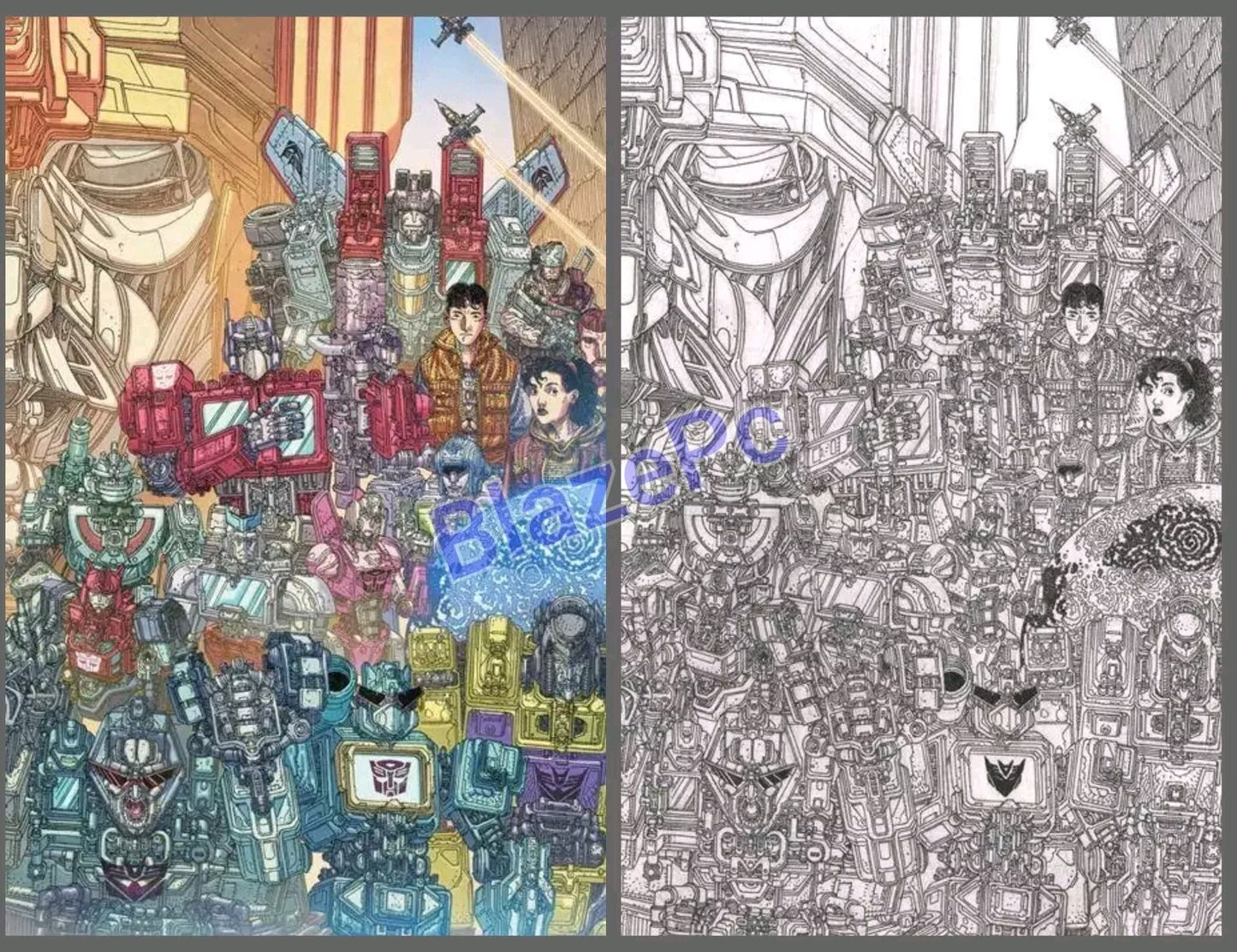 Transformers #1 7th Print Cover A B Variant Set Options Image Comics 2024 NM