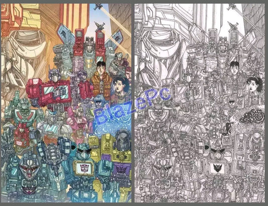 Transformers #1 7th Print Cover A B Variant Set Options Image Comics 2024 NM